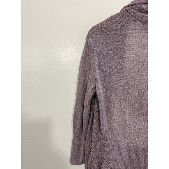 Eileen Fisher Linen Knit Cardigan S Lagom Scandi Minimalist Quiet Luxury Capsule - Picture 10 of 15